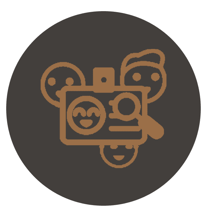 Capture joyful community moments with technology, showcasing diverse emotions and connections.