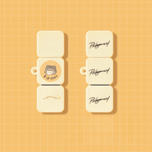 Charming decorative stickers featuring cute characters and positive messages for joyful gifting.