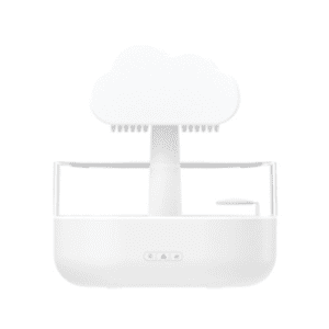 Modern cloud humidifier design for stylish home ambiance and air quality enhancement.