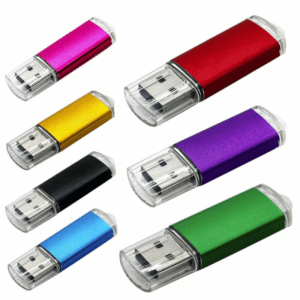 Vibrant USB flash drives in diverse colors for stylish and practical data storage solutions.