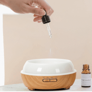 Essential oil diffuser with calming design enhances wellness and relaxation in modern spaces.