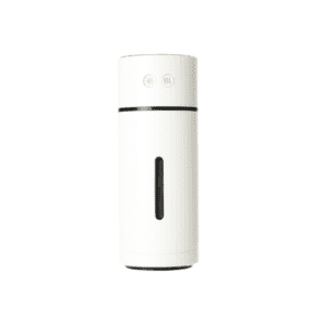 Sleek multifunctional air device for humidifying and aromatherapy, perfect for modern home decor.