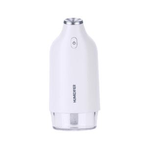 Sleek white humidifier with modern design and easy-to-use features for homes and offices.