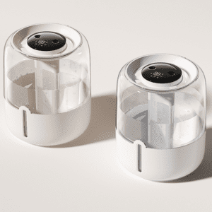 Sleek modern water dispensers featuring purification and humidification for stylish hydration solutions.