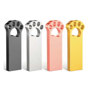 Colorful paw print keychains for pet lovers, perfect as gifts or stylish accessories.