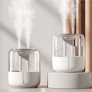 Stylish modern humidifiers for home decor, enhancing air quality and elegance in any space.