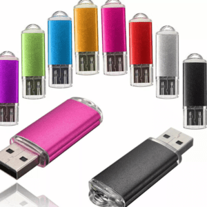 Colorful USB flash drives with modern designs for stylish, portable data storage solutions.