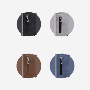 Modern leather wallets collection in various colors for stylish and practical everyday use.
